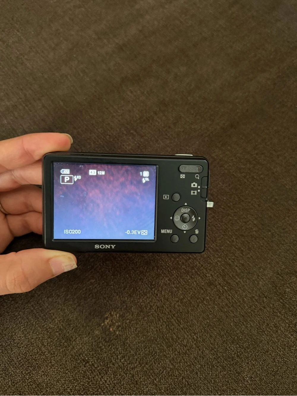 Sony Compact Digital Camera - Black